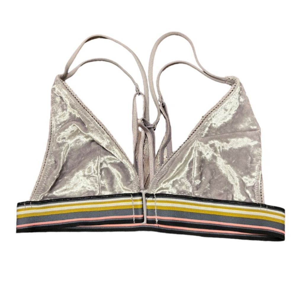 Victoria’s Secret velvet mauve triangle bralette